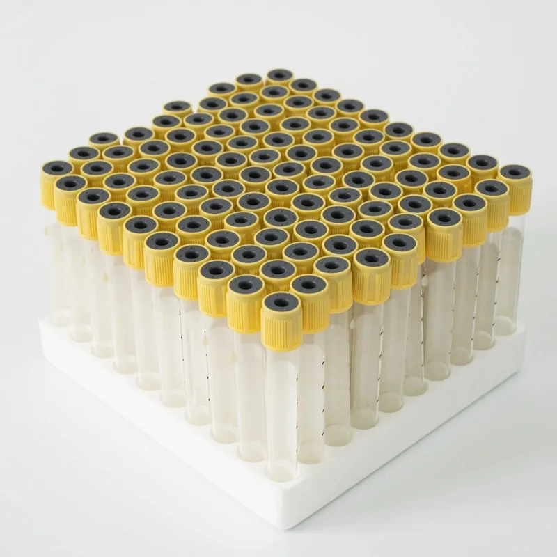 ISO/CE Certified professional  red test tubes No Additive Tube Vacuum Blood Collection Tube