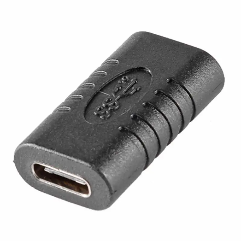 Мини USB Type-C USB-C Расширение муфта адаптер мужской/женский на обоих концах для подключения внешних устройств к/женский разъем штепсельные вилки до 10
