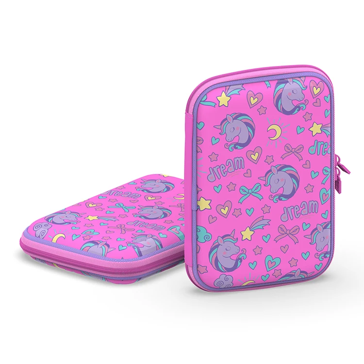 На заказ креативные канцелярские принадлежности для студентов Забавный школьный милый Единорог каваи пенал