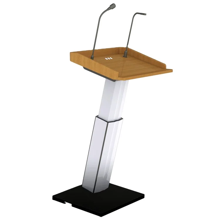 Full Wooden Surface Lecture Stand Podium With Ce ,3C Certificate
