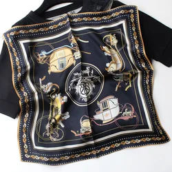 Otherworldly Elegant Hair Silk Scarf Luxury Scarf Women Real Silk Made in China