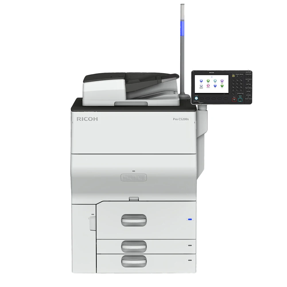 Лидер продаж переработка среднескоростной копировальный аппарат для Ricoh Color C5200s производственный принтер Copier360gsm A3 со сканером