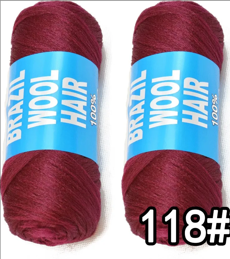 
100% Acrylic Wholesale suppliers ENbeauty african hair twists 70g brazil wool hair for braiding 