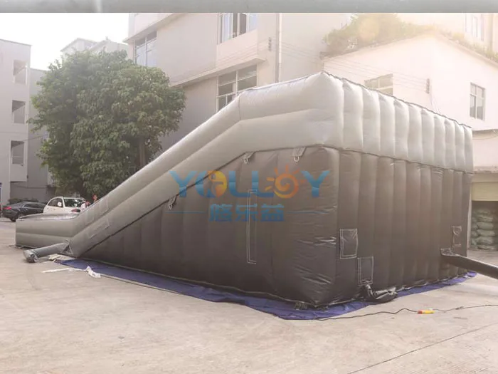 Inflatable jump freestyle ramp airbag for bike  ski snowboard lander