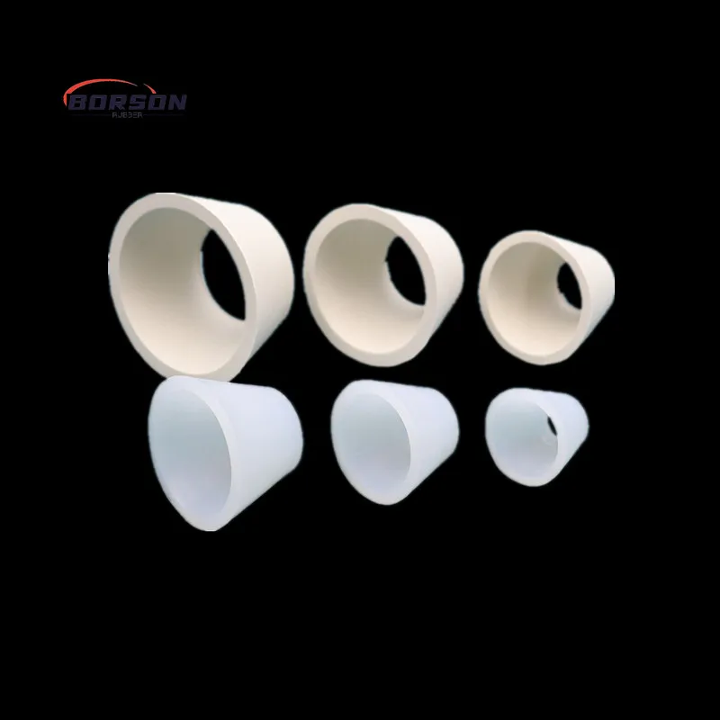 Factory natural rubber 6 or 9 Count Silicon Filter Adapter Cones Set rubber Buchner Funnel Flask Adapters