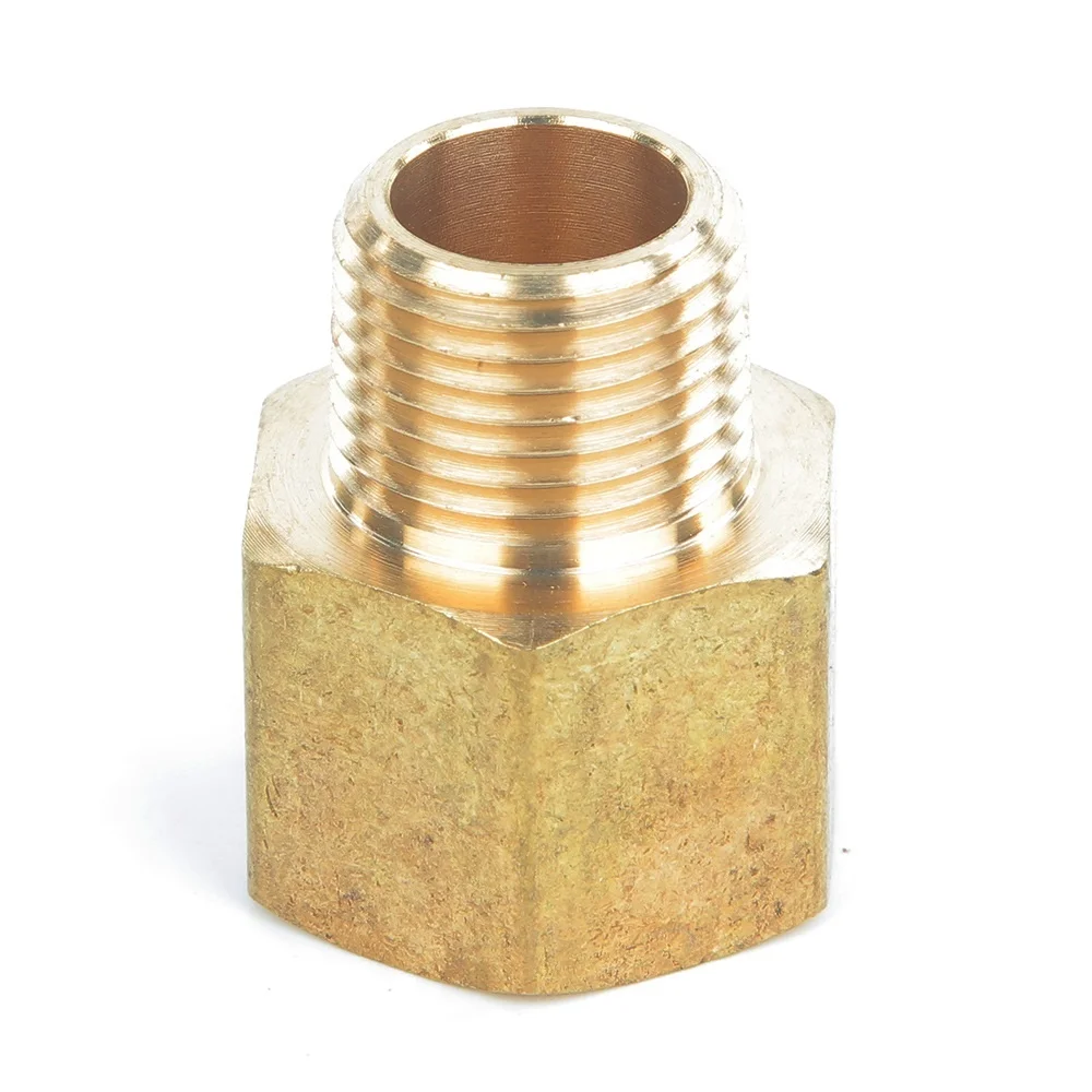 Brass Fitting Adaptors Hexagonal Equal Reduced Straight Adapter Fitting Male Female Pipe Sanitary Fittings