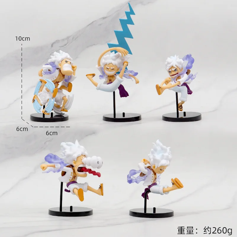 Cartoon One Pieces Nika Monkey D Luffy  Model Action Figure