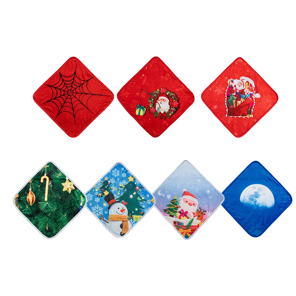 Flannel fleece blanket printed 280g blanket flannel rectsngle sherpa