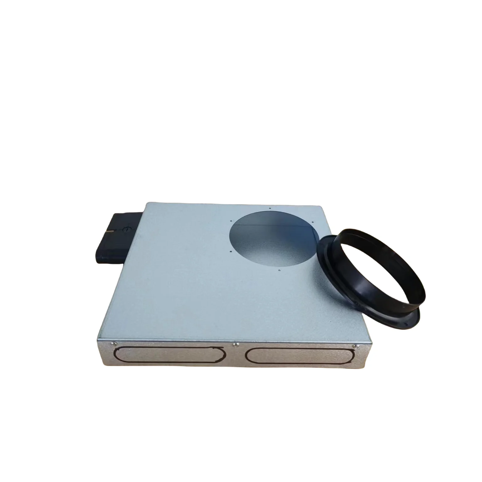 Ventilation system metal aluminum zinc plate four way air volume distribution box