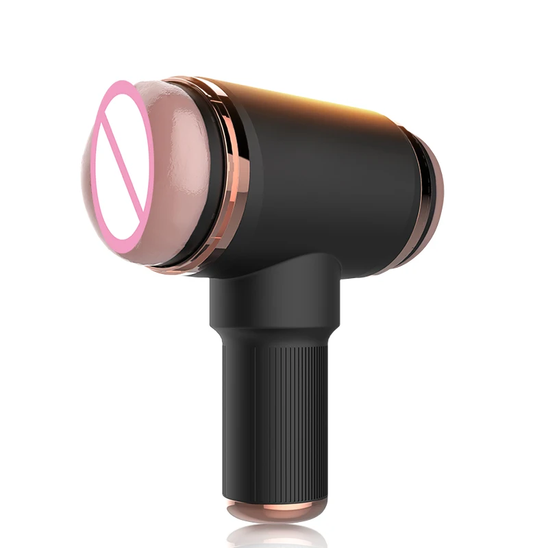 Automatic Telescopic Rotation Male Masturbation Cup Silicone Vagina Real Pussy Adult Masturbator Sex Toys For Men