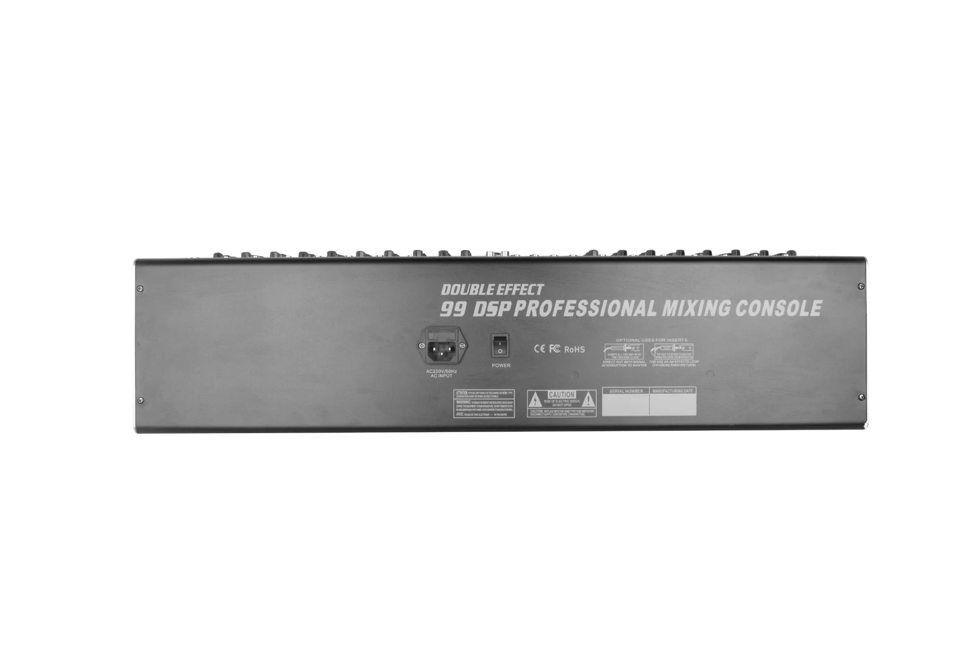 GBUB PMA802FX  8 Channel Dual Grouping Professional Audio mixer Console with dual 99 DSP 48V Phantom/MP3/USB//BT