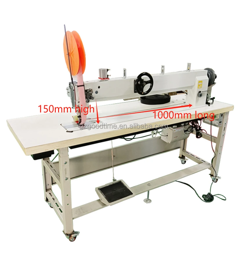 Long Arm 6620 Single Double Needle Comprehensive Feeding Heavy Duty Lockstitch Sewing Machine