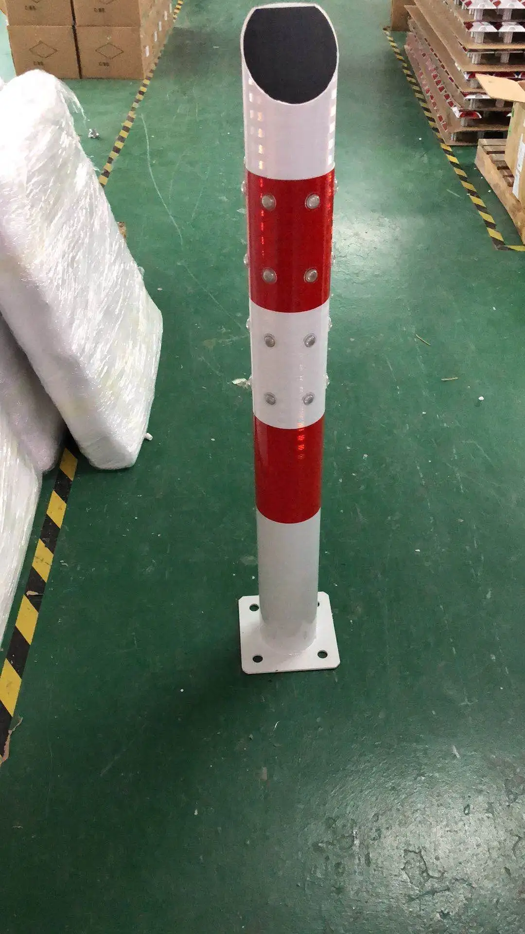 Solar Power Traffic LED Street Warning Post, LED Traffic Bollards