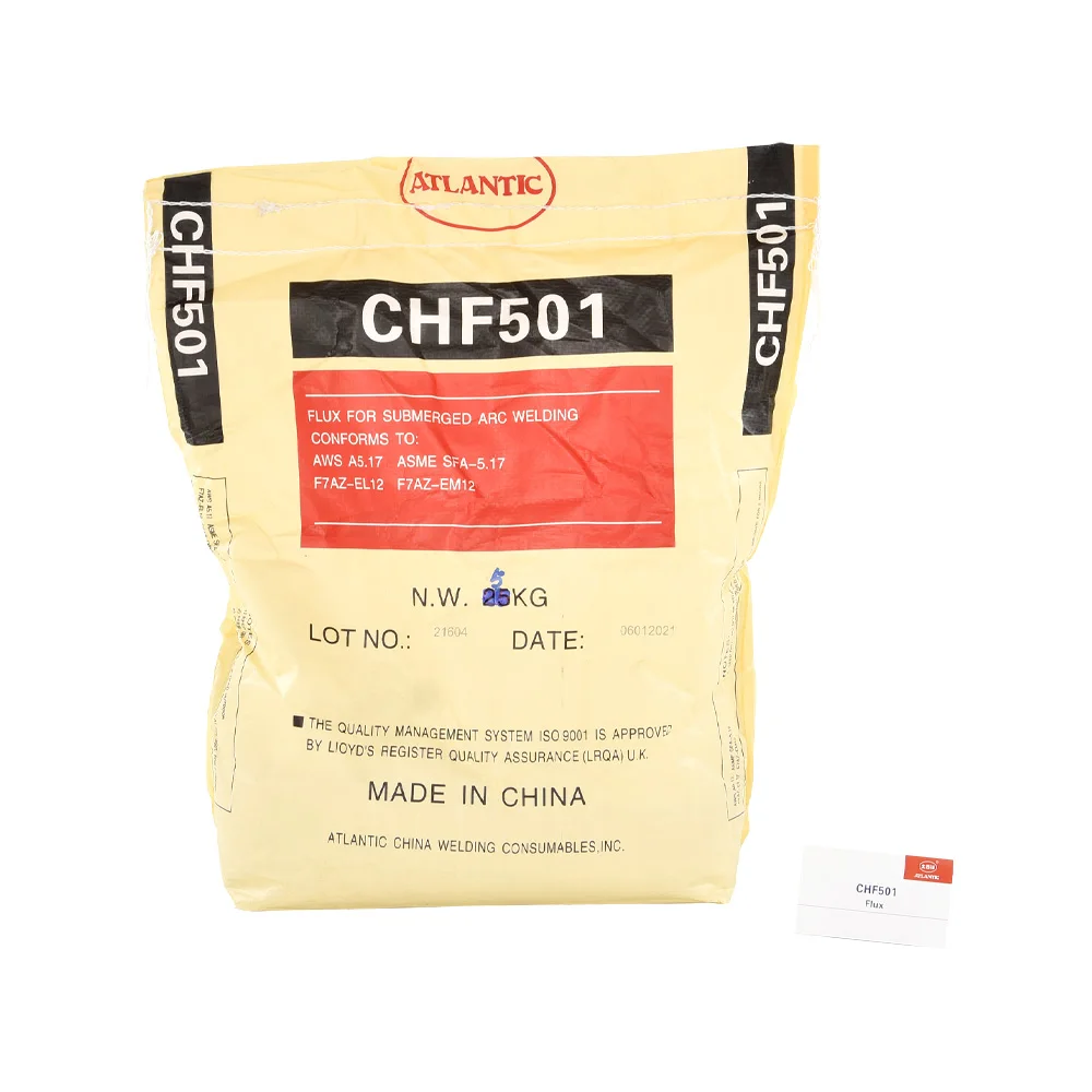 ATLANTIC High Quality Factory Price Wholesale Flux CHF501 Flux Wire Combination for Submerged Arc Welding