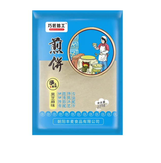 225 г блинов с черным кунжутом знаменитая закуска на северо-востоке Китая