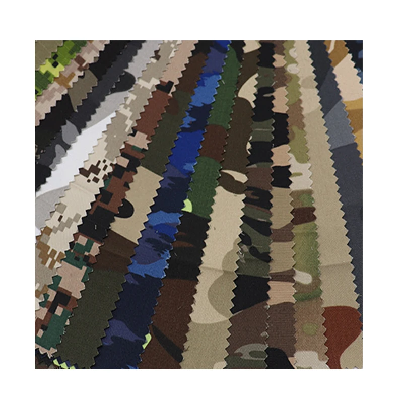 High Quality Waterproof Jungle Camouflage Camo Ripstop Military Uniform Fabric For Soldiers