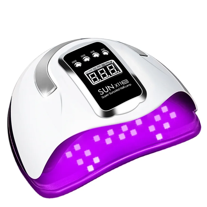 Best Selling SUN X11 MAX Portable Professional Material Nail with 66pcs LEDS Manicure Light uv Led Nail Lamp