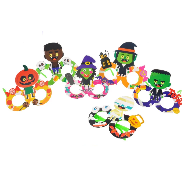 
2019 DIY Craft Halloween Glasses Kits for Kids age 3+ Makeup 