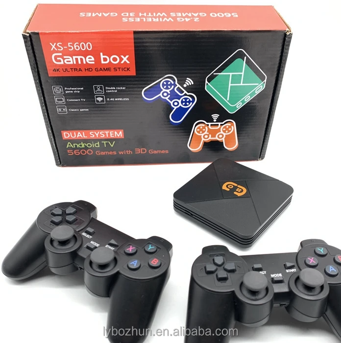  ТВ-плеер 4K Классическая Игровая приставка N64 XS5600 Беспроводная игровая консоль