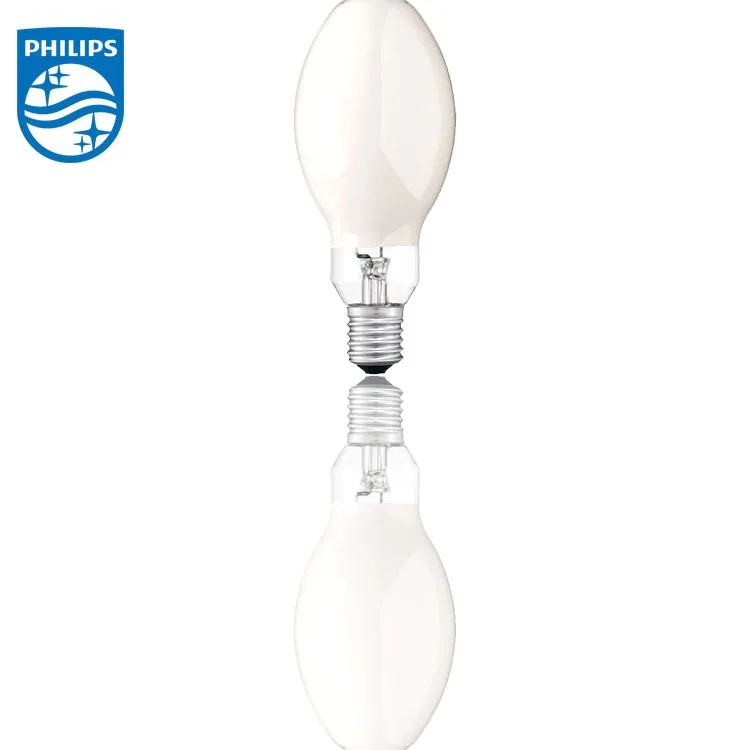  Кварцевые галогенные лампы Philips с оплизированной наружной лампой HPI PLUS 250 Вт/645 бу E40 1SL/12 галогенных ламп из металла
