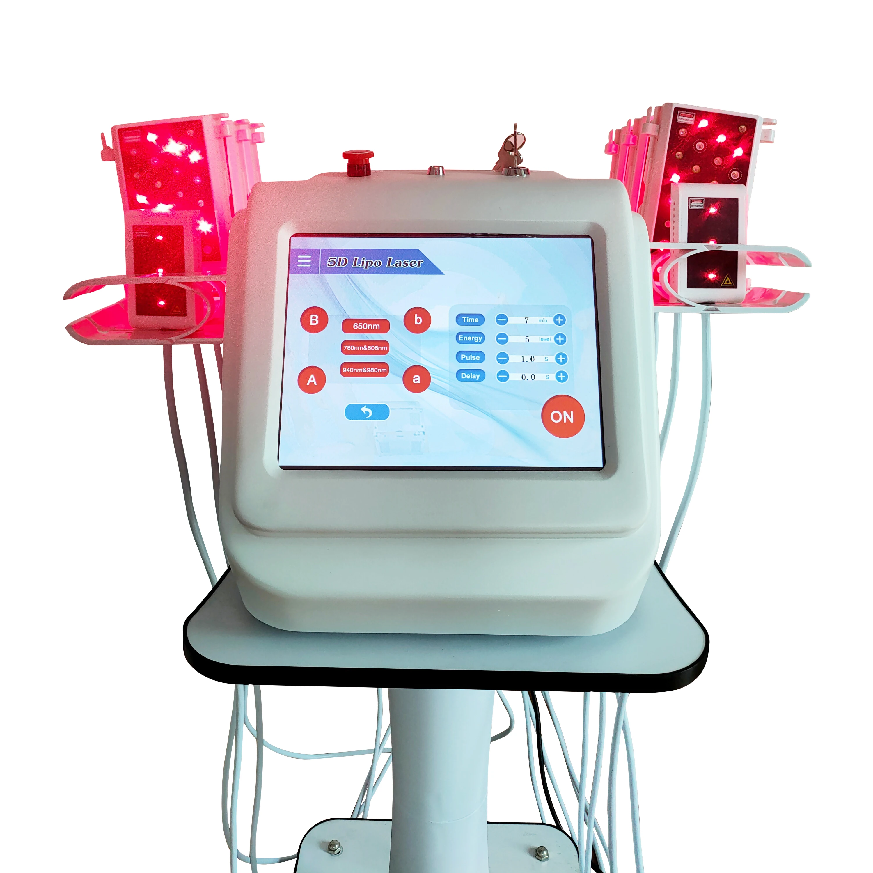 Portable body slimming desktop 5d lipo laser weight loss 5d lipo laser powerful fat dissolve machine