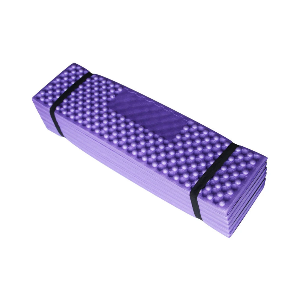 Factory Direct Outdoor Foldable Single Thickened Camping Mat Egg Trough Moisture-Proof Mat