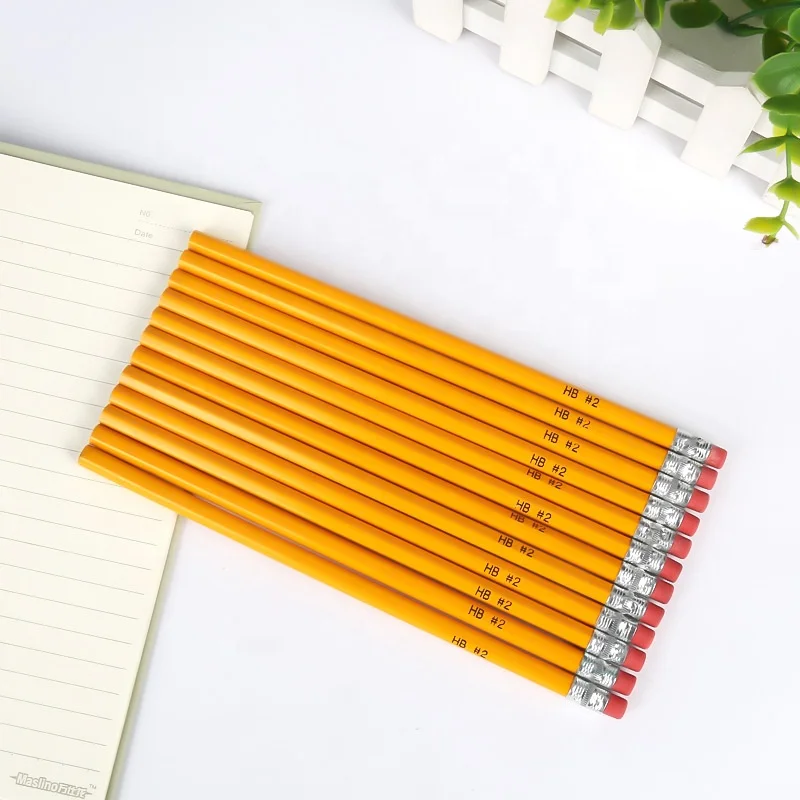 
Factory supply different custom logo pencils 