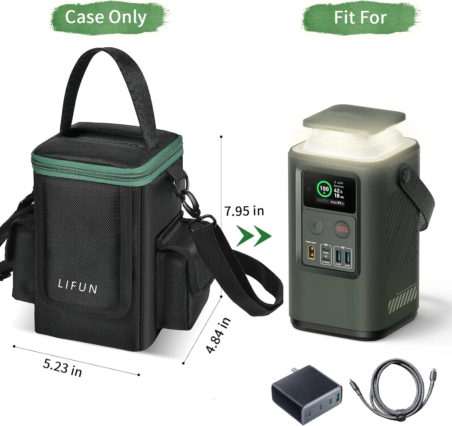 oft Bag Compatible with Anker Power Bank, 60,000mAh PowerCore Reserve