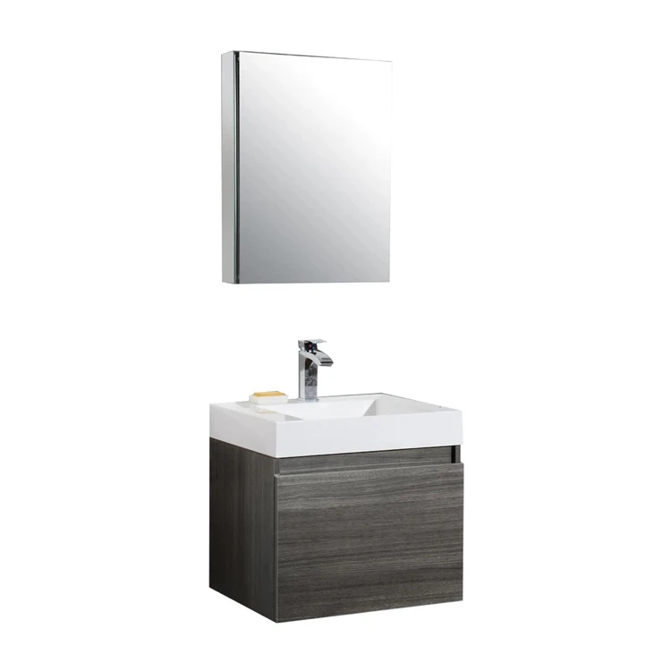 2021 Factory direct sales small mini size water proof basin cabinet ceramic cabinet bathroom sink and cabinet