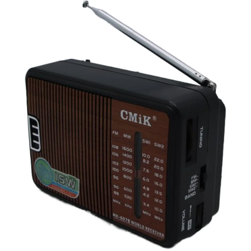 cmik mk-607B oem New Technology Updated de emergencia drm receiver small fm de emergencia built in speaker portable radio