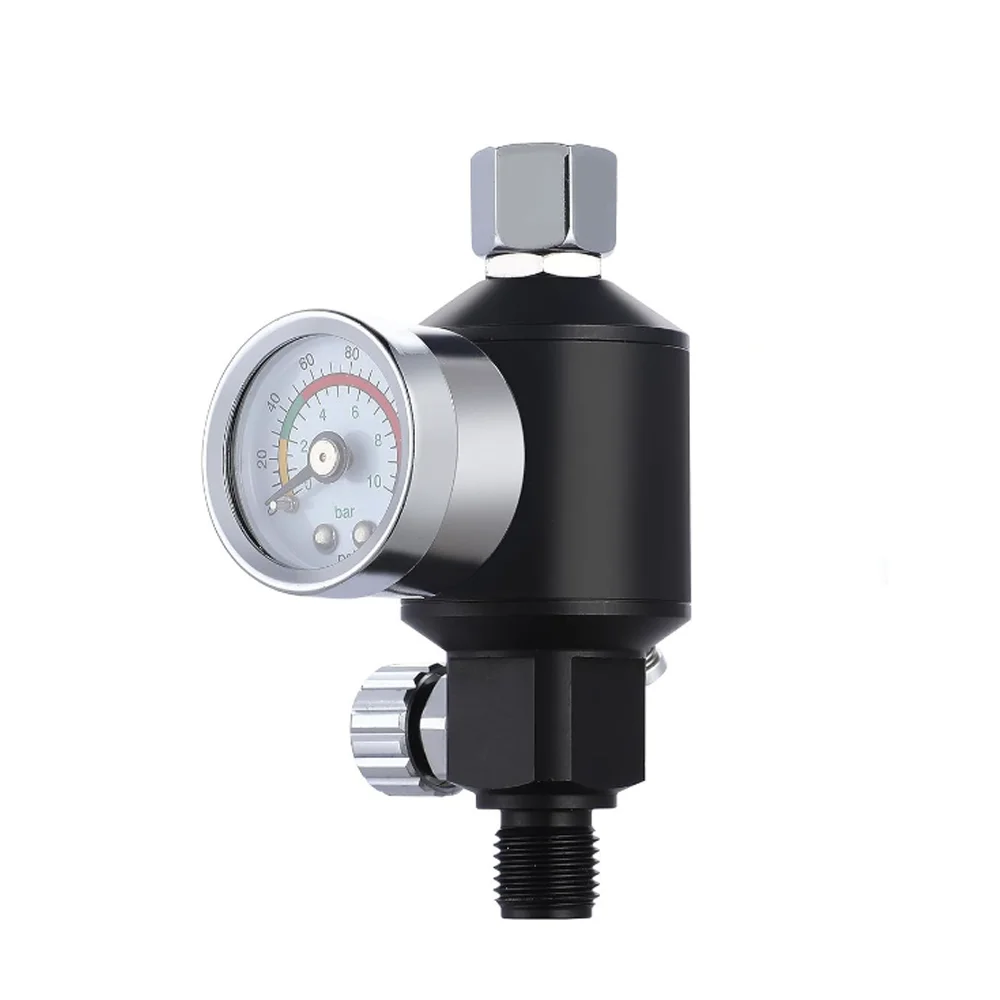 Spray Gun Air Regulator Paint Regulator Pressure Gauge Regulating Valve Filter Oil-water Separator Pneumatic Accessory.