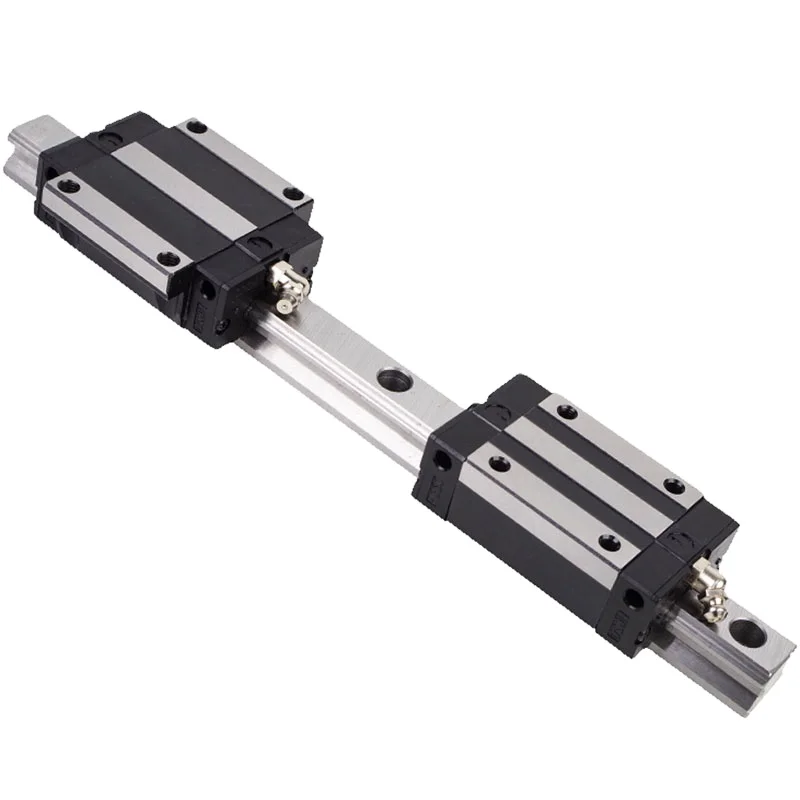CNC Router Linear Guide Rail HGR45 Heavy Duty Linear Motion Guide Rail With Linear Slider Block