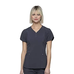 Nursing Scrubs V-Neck Hospital Uniforms Custom Medical Top for women