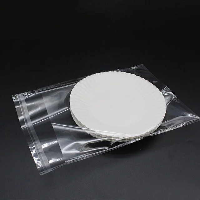 Transparent Cellophane Clear Poly Plastic Bag Self Adhesive Bopp Opp Plastic Bag
