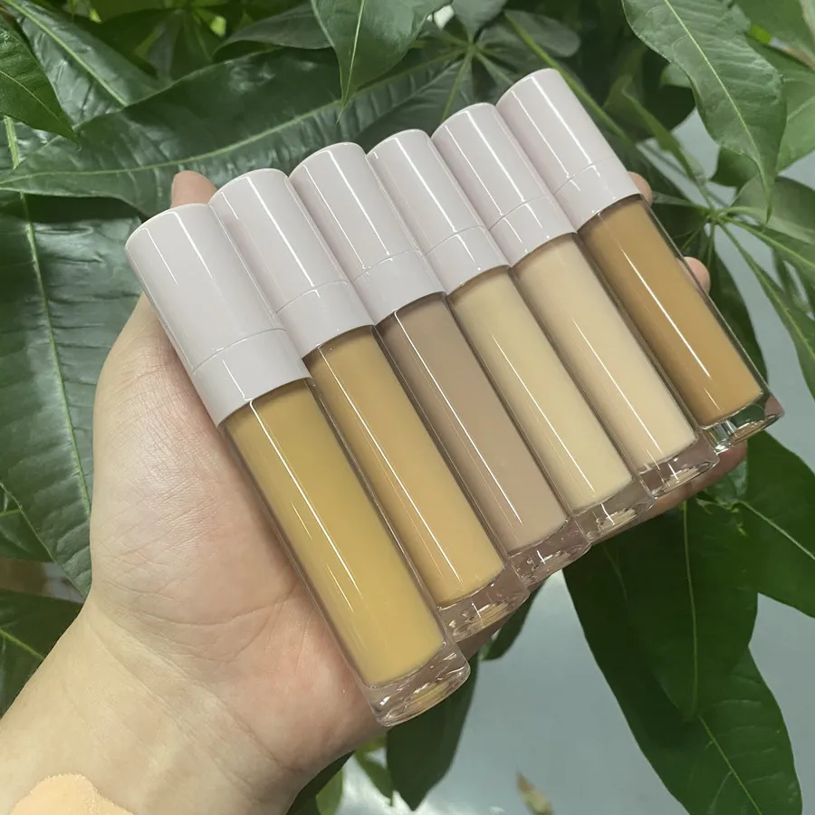 Private Label full coverage liquid concealer 10 Colors Whitening Brighten Long-lasting Makeup Concealer waterproof