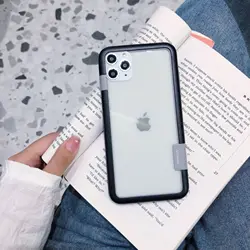 Wholesaling And Retailing Unique Simple Contrast Border Phone Case For Iphone 11 12 13 Pro Max