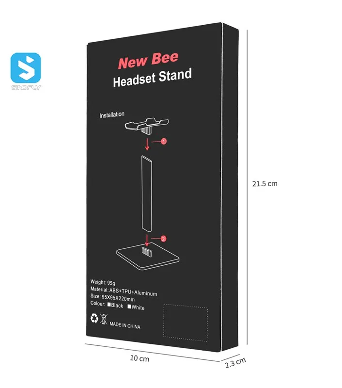 Заводская розетка подставка для наушников из алюминиевого сплава простая установка Универсальная док-станция игровой гарнитуры держатель дисплея