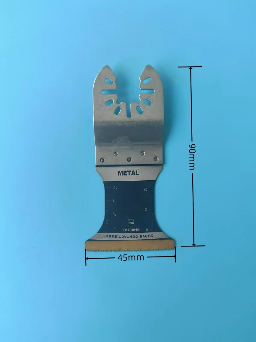 Industrial Grade Titanium Oscillating Saw Blade Wood Metal Hard Materials Laser Welded Multi-Tool Blades OEM Customization