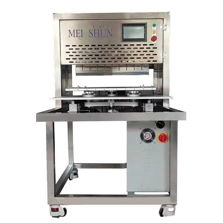 ultrasonic cutting machine for 600*400 baked cake and round cakes