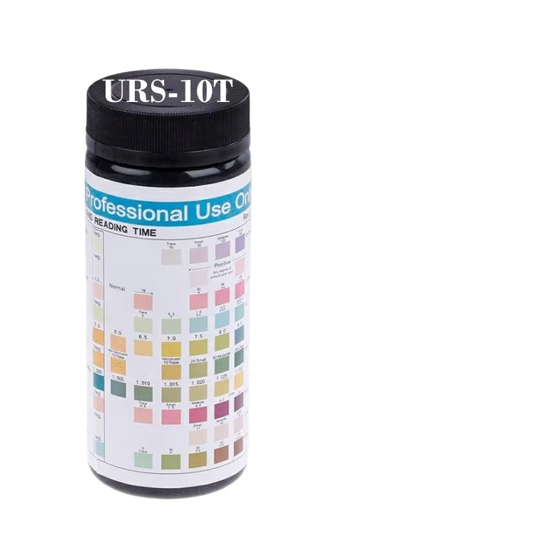 Customized Health for Pet Dog Cat 10 Parameters Urine Testing Strips One Step Urinalysis Rapid Test Strips Vet Parameter Sticks