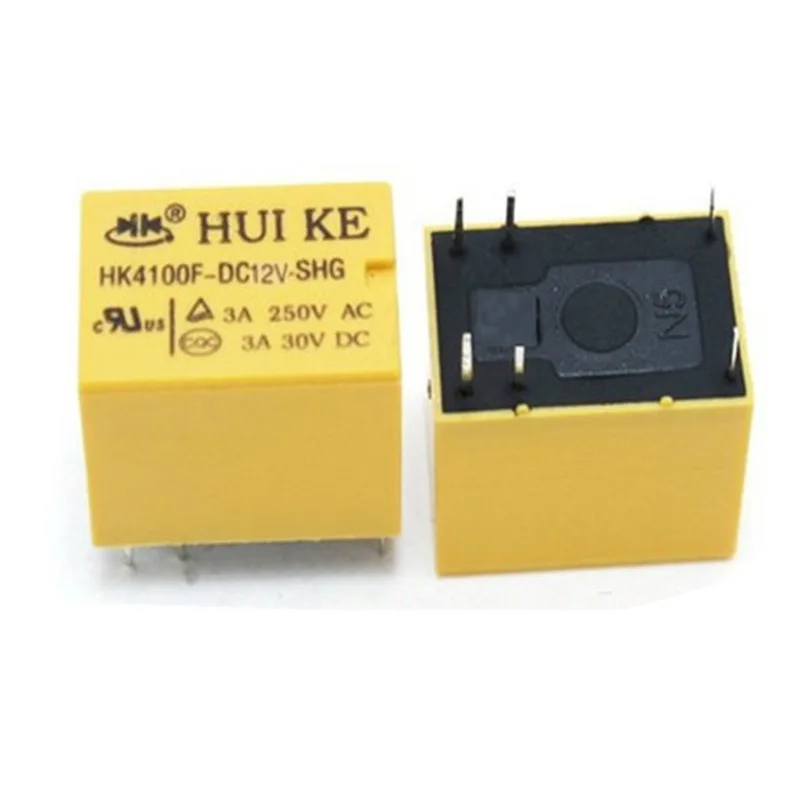 Original relay HK4100F-DC12V-SHG 5V 24V 3A 6 pin signal small relay BOM list service