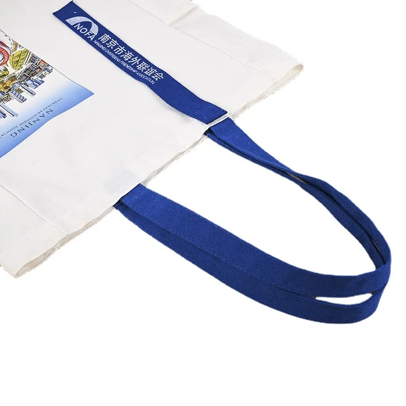 Custom Fashionable  Cotton Bag for Shopping Reusable Grocery Bags or Gift bag