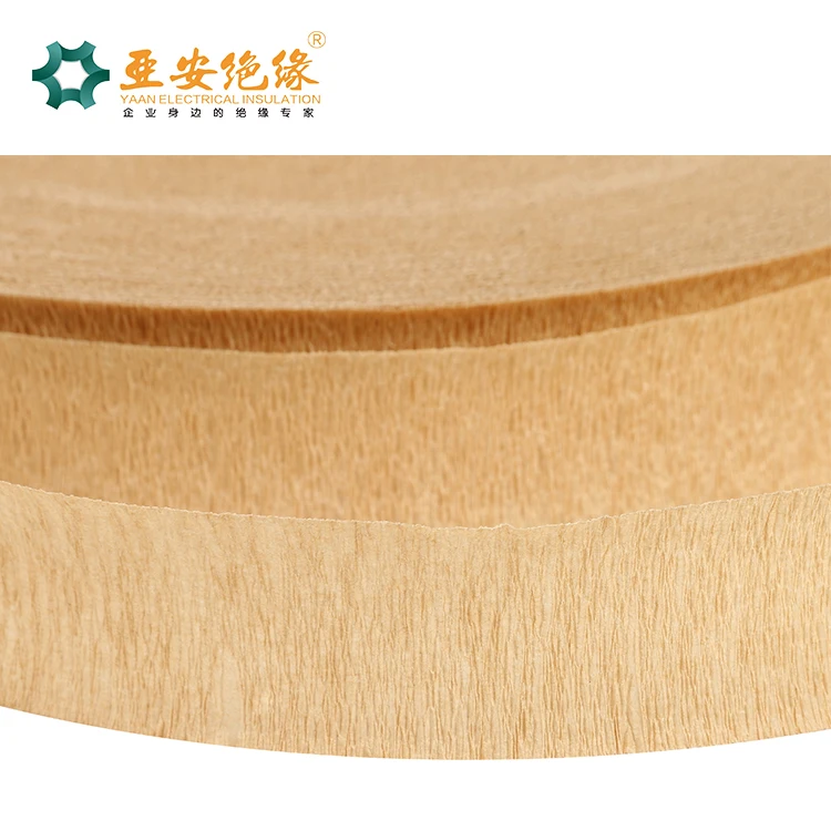 Yaan insulation materials flexible pipe transformer crepe insulation paper electrical insulating material insulation paper crepe