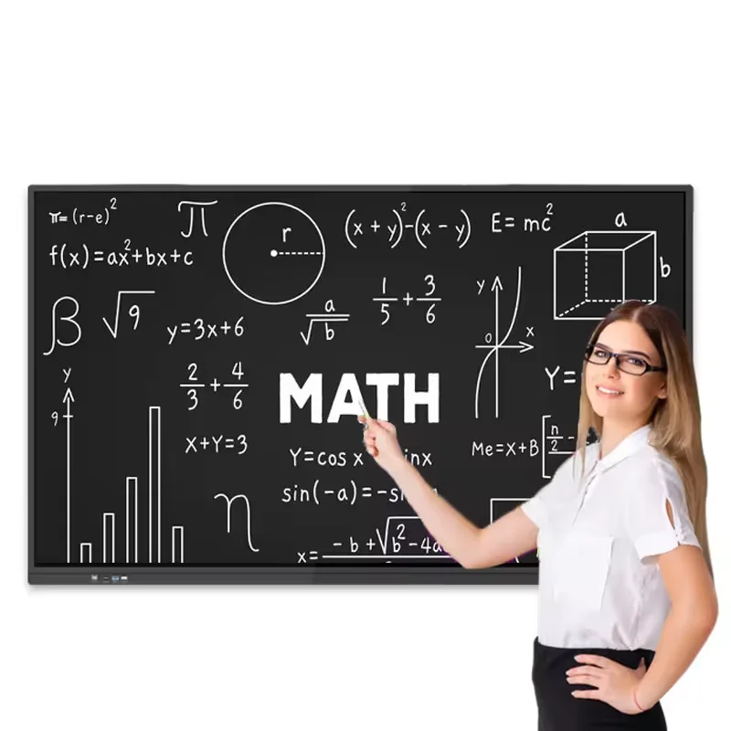 Factory Cheap Price 86 98 110 Inch All In One Smart Board Interactive Touch Screen Whiteboard For Meeting Room