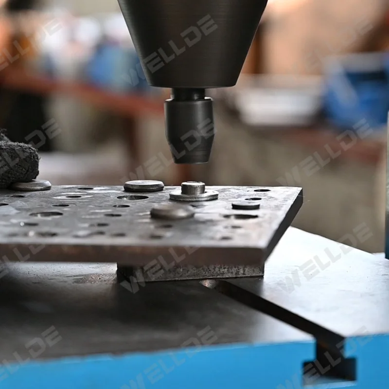 Hot sale Factory Direct Supply Solid Hollow Rivets System Brake Shoe Orbital Riveting Machine