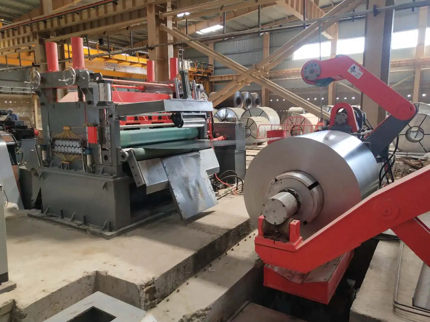 High Quality Leveling & Straightening Steel Cutting Machine Stainless Steel Coil Cut to Length Line Equipment