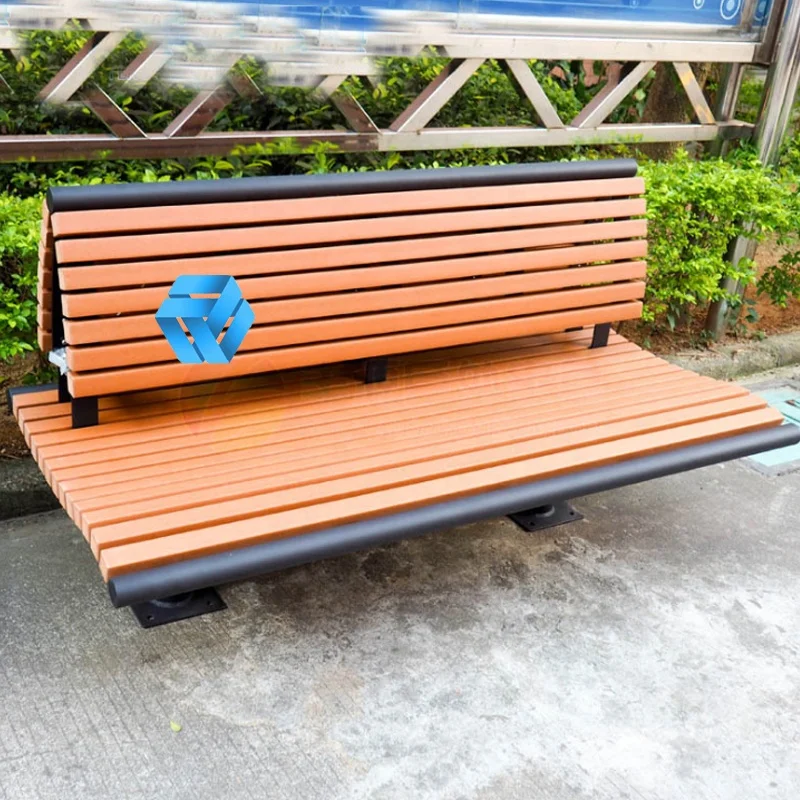 Cheap Wood Park Bench Outdoor Bench Seating Public Seating Bench