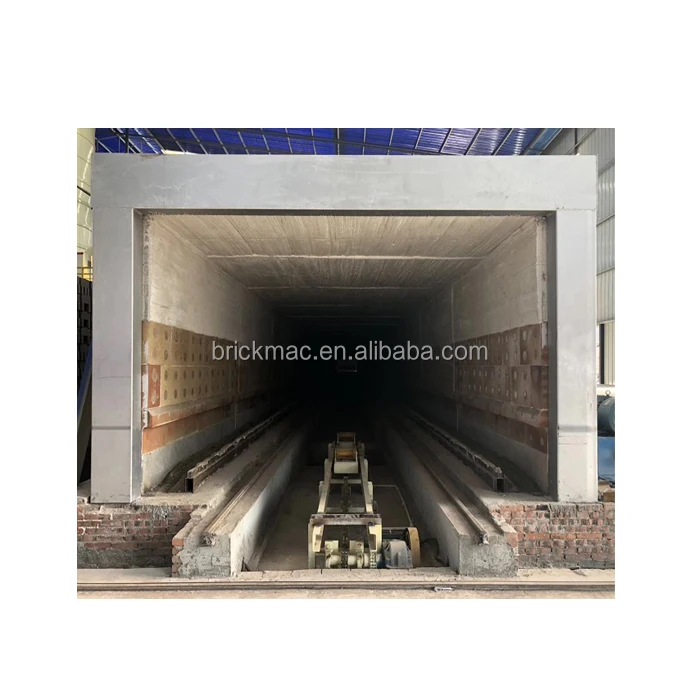 industrial tunnel kilns Natural Gas Combustion System Clay Soil Red Mud Red Earth Mud Soil Bricks Machinery Product