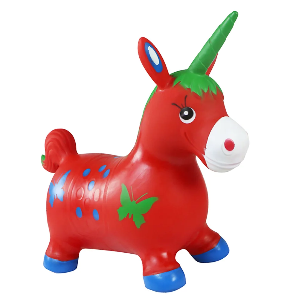 Factory Price Children Inflatable Jumping Animal Toys Pvc Hopping Animal Toys Inflatable Jumping Horse For Kids