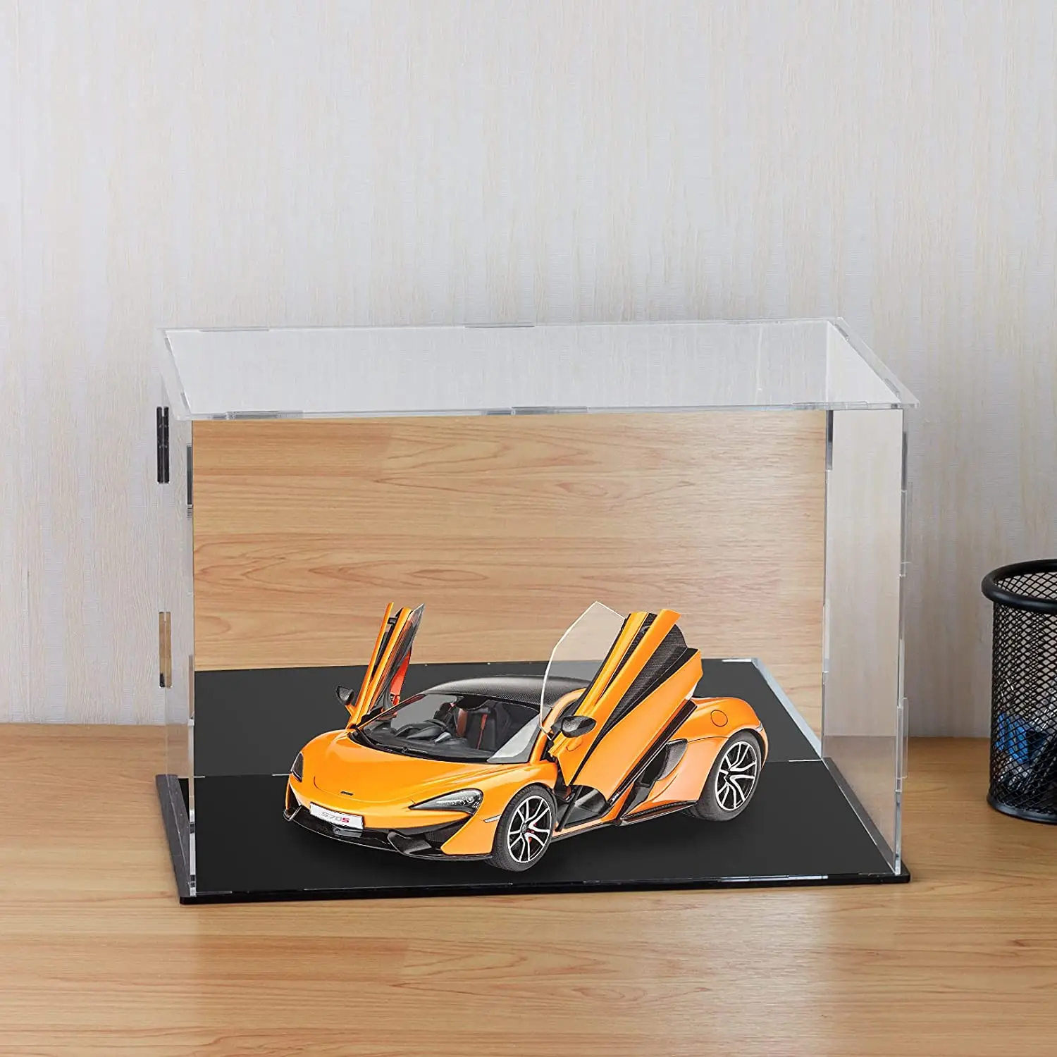 Spring Sign clear acrylic action figure toy display case display series brick model mini figure